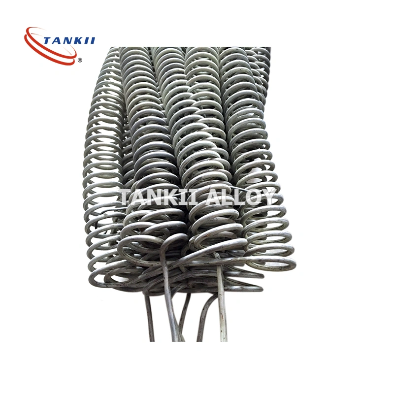 fil de chauffage de spirale d'alliage/four de 0Cr21Al6Nb/KA1/Kanth-al A1/alloy 875/MWS-875 Fecral