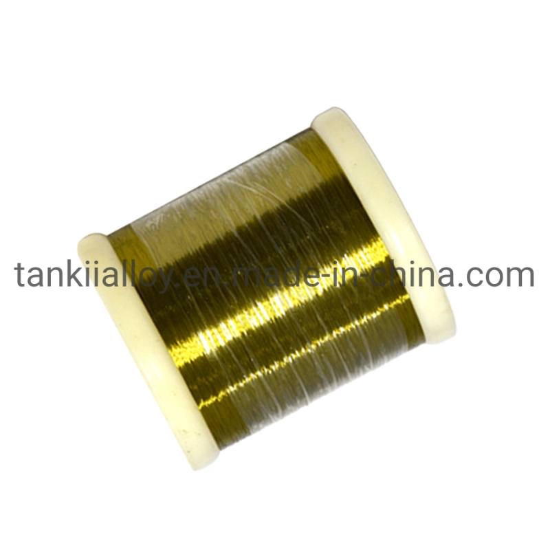 Couleur émaillée N4/N6/Ni200/Ni201 atteindre 99,99% fil de nickel pur 1