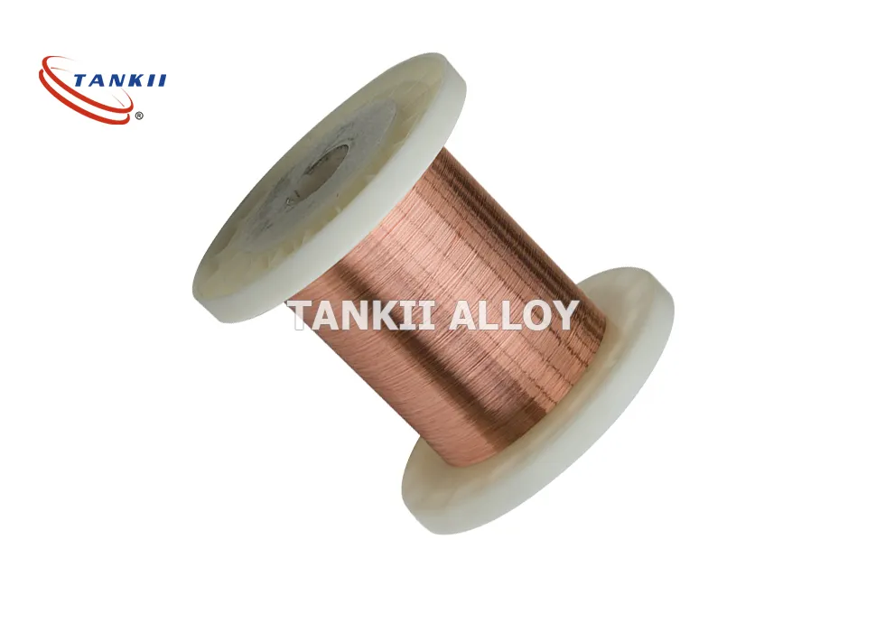0.05mm CuNi23 résistance cuivre alliage de nickel prix fil 1