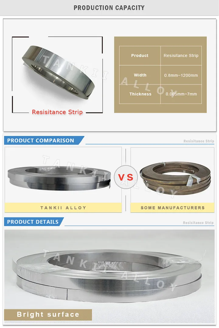 Nickel pur 270 bande UNS N02270 pour les produits résistants à la corrosion 1