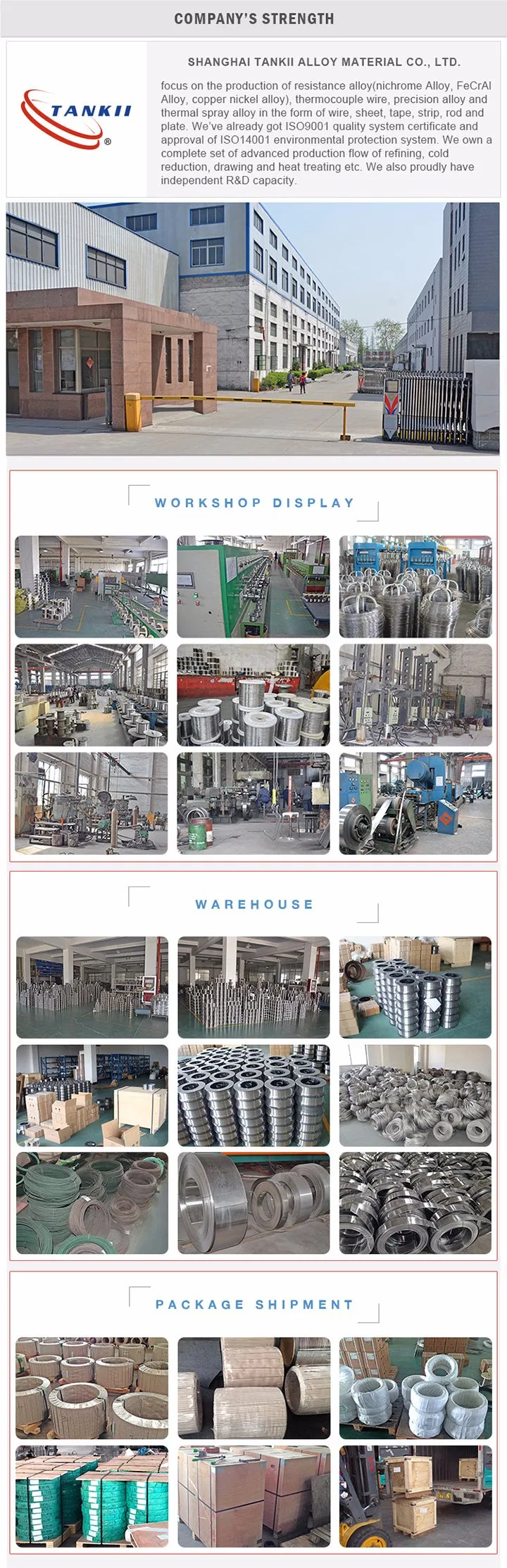Fabrication de fil de soudage au-ni de haute durabilité 1