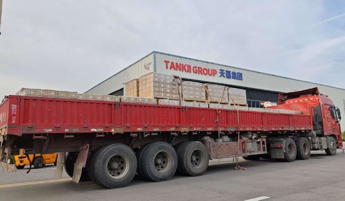 Latest company news about Tankii approfondit la coopération sur le marché européen en obtenant des éloges pour la livraison de fils alliés de 30 tonnes de résistance